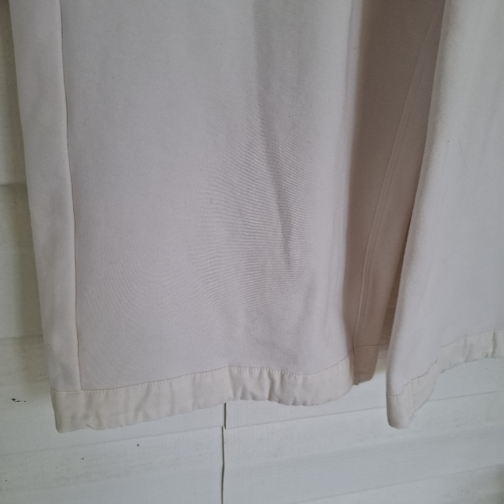 Athleta Avenue Wide Leg Cropped Lightweight Pants White Size Small - Picture 4 of 11